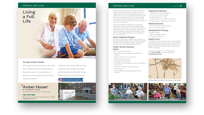Amber House Marketing Sheet