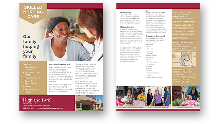 Highland Park Marketing Sheet