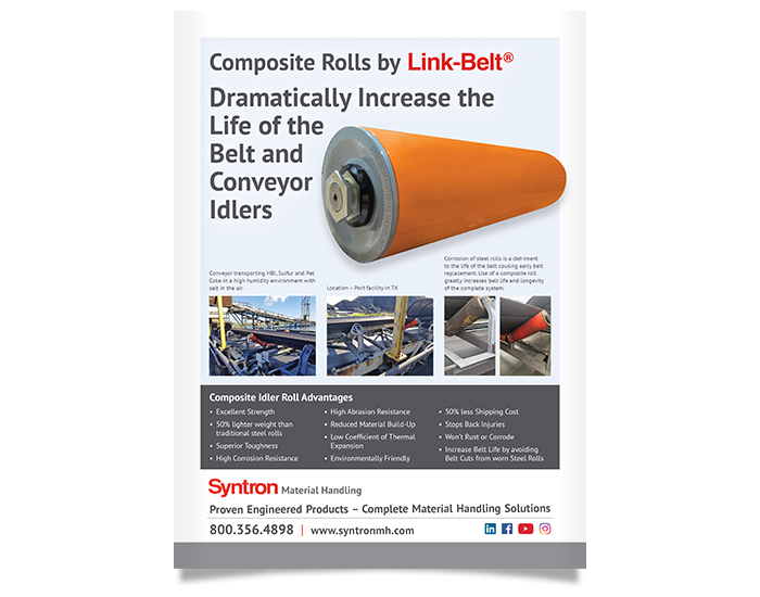 Syntron Material Handling Composite Roll Ad
