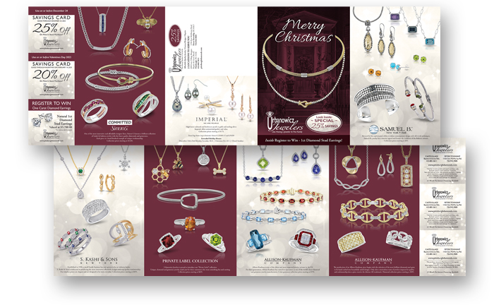 Urbanowicz Jewelers Christmas Mailer