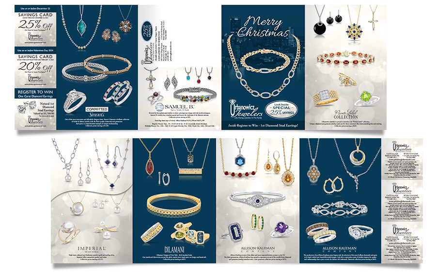 Urbanowicz Jewelers Christmas Mailer