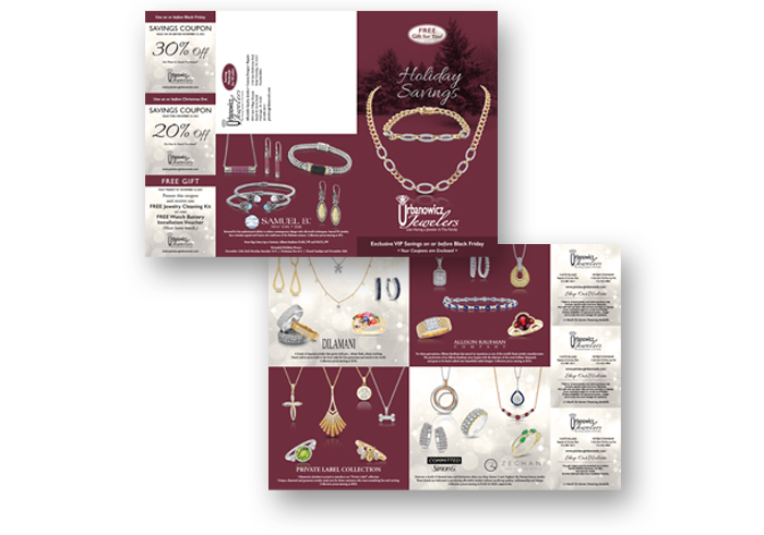 Urbanowicz Jewelers Christmas VIP Mailer